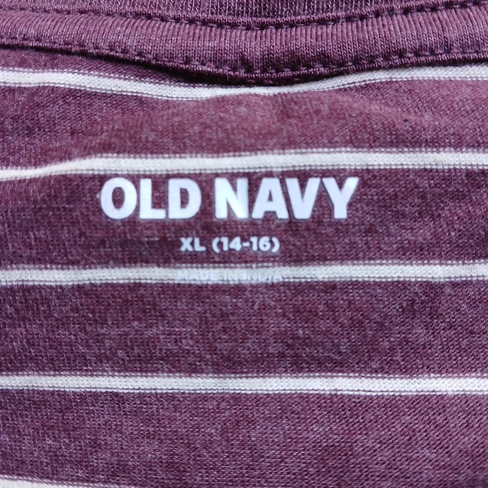 Old‎ Navy Kids Striped Purple Long Sleeve Shirt